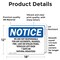 Signmission Safety Culture Sign, 18 in Width, Vinyl Decal, Rectangle OS-2PACK-NS-D-1218-L-16880 - alternate 6